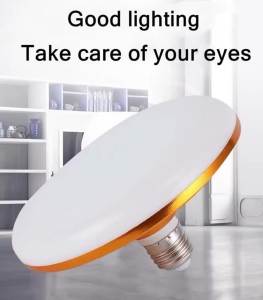 65W E27 Super Bright LED Bulb AC 220V UFO LED Light Indoor White Light Table Lamps Garage Light Eye Care E27 LED Lighting Lamp