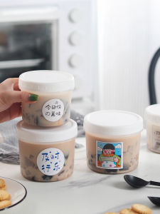 Duduban 400/600ml ถ้วยพุดดิ้ง Overnight ถ้วยข้าวโอ๊ตผงน้ําแข็งซุปเย็นหลายการไหลเวียนโลหิต Grasshopper ซุป Jar