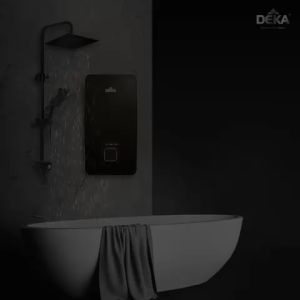 Deka AQUAS 88 AQUAS 66 TRS DC Booster Inverter Pump with Rainshower Matte Black Instant Water Heater