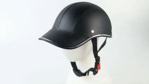 Autoleader Helm Catok Sepeda Listrik Model Baseball Cap - 1074 - Black
