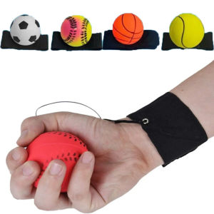 1 Chiếc Bóng Tay Cao Su Mềm Dành Cho Trẻ Em Tập Thể Thao Có Độ Đàn Hồi Dây Nylon Đồ Chơi Ngoài Trời