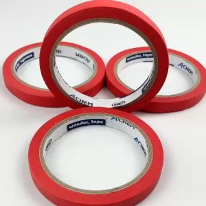 1 Cuộn băng keo giấy rộng 1.2cm màu xanh - đỏ dài 25 mét giá tại xưởng