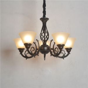 Rustic American Style Iron Art Chandelier for Living Room Bedroom Dining Room Country Vintage Passageway Light Fixture Spot