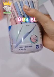Bút bi bấm học sinh sinh viên ngòi 0.7mm Deli giá rẻ.