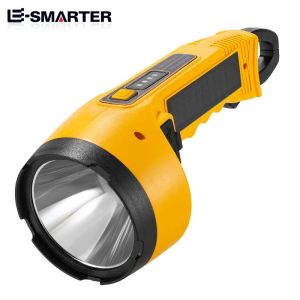 9900LM Powerful LED Flashlight Battery Display USB Rechargeable Light Torch Lamp Outdoor Camping Fishing Lantern W5217