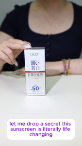 【BUY 1 TAKE 1】OLZZ Whitening Sunscreen Lotion for Face and Body SPF50 PA+++ UV Resistance Waterproof Long Lasting UV resistance Waterproof Long Lasting Sun Protection