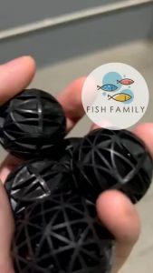 Bio Ball ไบโอบอล ขนาด 36mm กรองน้ำ มีฟองน้ำ สำหรับบ่อกรอง ถังกรอง และกรองในตู้ปลา มีฟองน้ำ สำหรับบ่อกรอง ถังกรอง และกรองในตู้ปลา