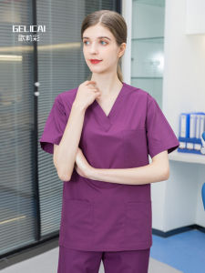 GELICAI | Cotton Split Suit for Dental and Oral Doctors Short Sleeve