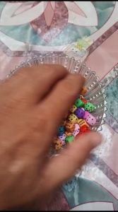 Mote Manik Manik Bentuk Dadu Kotak Ukuran Kecil Berat 10 Gr