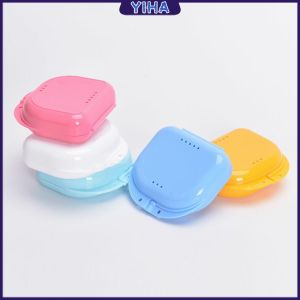 Yiha กล่องใส่รีเทนเนอร์ Phak Phong Siam สีสดใส รูระบายอากาศ Box สปอตสินค้า