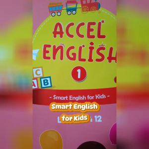 Buku Anak Belajar Bahasa Inggris Accel English For Kids 1 Level 11&12 Abjad Q R S T
