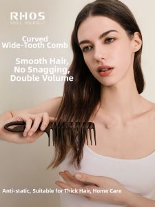 RHOS | Wide Wave Comb For Women Long And Curly Hair