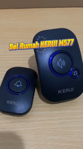 KERUI Alarm Bel Rumah Wireless Bel Pintu M577 Sensor Gerak welcome