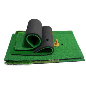 Indoor Golf Hitting Mat 1 Hole Tee Position