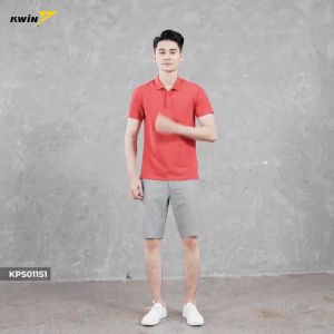 (XẢ KHO ) Áo polo nam ngắn tay Kwin thời trang thấm hút mồ hôi vượt trội KPS011S1