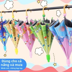 Cute Lightweight Childrens Sun & Rain Automatic Umbrella