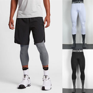 กางเกงกีฬาชายเอวกลาง 7 ฟุต ยืดหยุ่นสูง แห้งเร็ว ระบายอากาศได้ดี ดูดซับเหงื่อ วิ่ง บาสเก็ตบอล ฟิตเนส กางเกงกีฬา