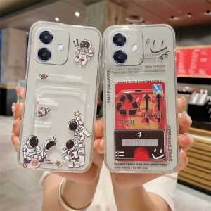 Phone Case Infinix Smart 10 Plus HD Infinix GT 30 Pro 5G Casing New Design Classic Arrow Astronauts Silicone Transparent Card Holder Soft Cover 2025