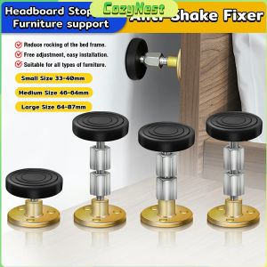 C.N. Adjustable Headboard Stoppers Prevent loosening Anti-Shake Fixer for Beds Cabinets Sofas