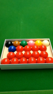 Snooker Balls ลูกบิลเลียดสนุ๊กเกอร์ ชุดเต็ม 22 ลูก