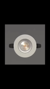 [RANDOM BRAND] LED Black White Eyeball 3W 7W Ceiling LED Downlight Round Square Light Lampu Siling