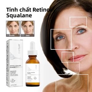 Retinol 05% Tinh Chất Squalane Serum Chống Lão Hóa Dưỡng Ẩm Làm Trắng Da Làm Săn Chắc Da Loại Bỏ Nếp Nhăn Với Sản Phẩm Chăm Sóc Da Giảm Nếp Nhăn Cho Mọi Loại Da