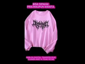 Sweater Oblong HARAJUKU WINTER TOP DARK Size M-L-XL-XXL Bisa Bayar Ditempat COD