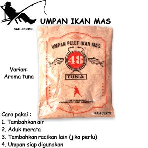 Umpan Siap Pakai 48 Tuna Merah Untuk Ikan Mas Nila Gabus Lele