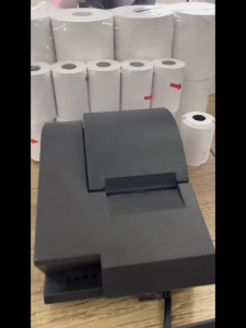100 Rolls 57mm x 40mm Thermal Paper for Thermal Printer Kertas Cash Register POS Cash Register Receipt Roll For 58mm Thermal Printer