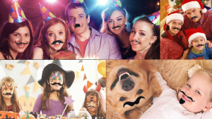 Bộ râu giả cướp biển hải tặc Ria mép hóa trang halloween dự tiệc