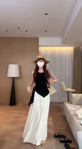 plus Size French Style Strap Vest Womens Summer Slimming Top Outerwear Sleeveless Shirt Commute Pure Color Other 100%