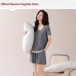 MiiOW | Summer Padded Short Sleeve Shorts Loungewear Set