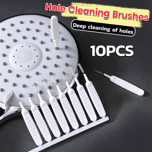 Baete 10Pcs Anti-clogging Mini Hole Cleaning Brushes Shower Head Cleaning Cell Phone Hole Cleaning Tools