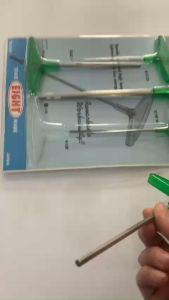 Tay vặn Lục giác hệ inch 3/16 chữ T 018-3/16H Eight Nhật tại Máy NTT bảo hành dài hạn tháo lắp ốc chìm tuổi thọ cao hiệu quả nhanh chóng