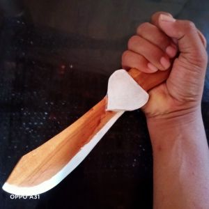 Golok Kayu Setia Hati Peralatan Latihan Silat Beladiri - Golok Kayu Untuk Karnaval Pentas Seni Silat