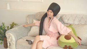 Hot Design Portable Soft Hair Perm Dryer Nursing Cap Heating Warm Air Drying Treatment Caps Women Home Hairdressing Tool Supply