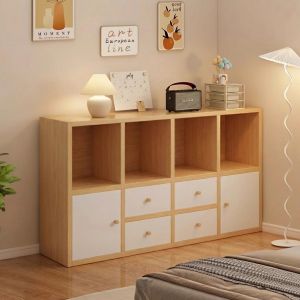 ZHUOHE | Display Bookshelf Cabinet Drawer Design
