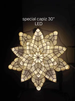 Parol Special Capiz Christmas Lantern Parol 30inches