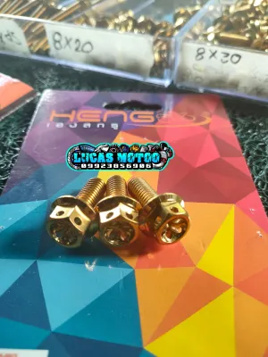 8x20 WAVE/XRM CALIPER BOLTS ORIG HENG SOLD PER PC