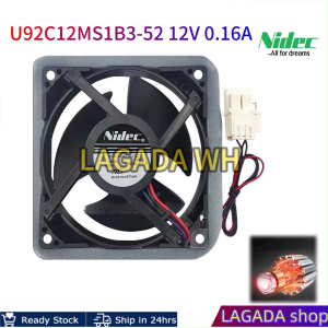 NEW U92C12MS1B3-52 12V 0.16A REFRIGERATOR COOLING FAN Motor FBA11J10M DC9V 0.17A 2Wire (NEW) Cooling Fan