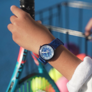 Flik Flak Fizz In Blue (FCNP002) Blue Silicone Kids Watch