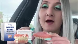 oralhoe | Bộ Dụng Cụ Làm Lại Răng Giả Mềm Cho Hàm Trên & Hàm Dưới Sửa Chữa Răng Tự Nhiên Chất Liệu Silicon Dễ Sử Dụng Sản Phẩm Chăm Sóc Răng Giả