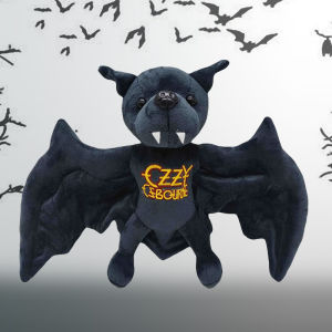 New 25cm Funny Ozzy Osbourne Bat Plush Toy Game Animation Surrounding High-Quality  Children Birthday Gift All Saints Day Gift