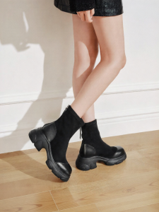 Stretchable Versatile Short Boot Women