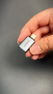 CABLETIME USB A to USB-C Adapter Konektor Converter Mini 3A