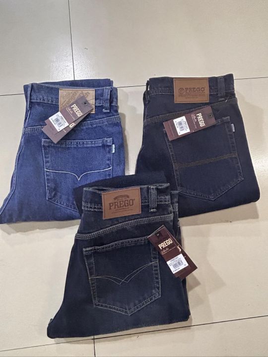 Original Prego Jeans Straight cut for Men Made in Philippines