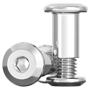 TIANZHUOJINSHU | 304 Stainless Edge-ground Internal Hexagon Screws and Nuts Kit