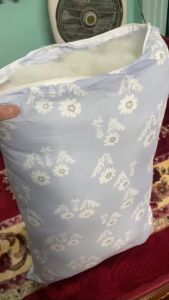 Ruột gối bông gòn (bông hạt) trắng tinh khiết hàng cao cấp 40*69cm