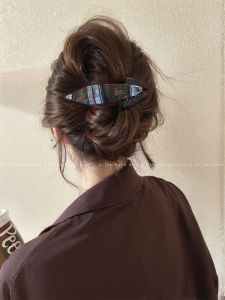 กิ๊บติดผมหางม้าขนาดใหญ่หรูหราสำหรับผู้หญิง กิ๊บติดผมหางม้าแบบหนีบเล็กหรูหราสำหรับผมทุกรูปแบบ กิ๊บติดผมสไตล์เกาหลี