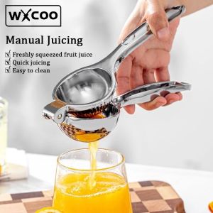 Perwarm Manual Lemon Squeezer Zinc Alloy Steel Orange Squeezer for Limon Lime and Orange Juicer Fruit Juice Citrus Press Machine Handle Press Multifunctional Tool